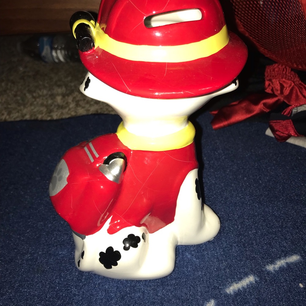 Paw patrol piggy bank “Marshall”